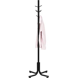 Global Industrial 695310 Coat Tree, Black
