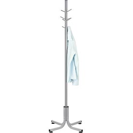 Global Industrial 695311 Coat Tree, Silver