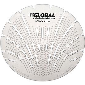 621GG Global Industrial Urinal Screen, Melon - 10 Screens & Case
