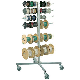 Global Industrial 184629 Reel Dispenser - 6 Axles