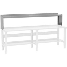 Global Industrial 706438 Workbench Riser, Gray - 96 x 10.5 x 12 in.