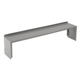 Global Industrial 254740 Work Bench Riser, Gray - 48 x 10.5 x 12 in.