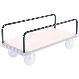 Global Industrial 585233 12 in. Upright Frame for 48 in. Adjustable Panel Truck