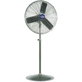 Oscillating Pedestal Fan - Black/Silver - 30 in. - 1 Set - 8775 CFM