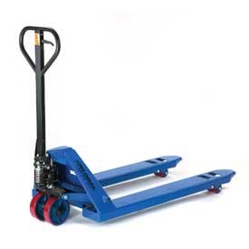 Premium Pallet Jack Truck - Blue - 27 x 48 in. - 6600 lbs Capacity