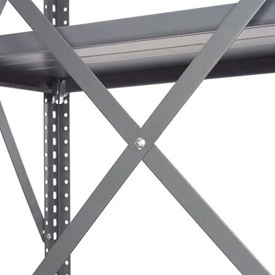Global Industrial GLBK100 Universal Brace Kit