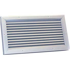 Aluminum Door Louver, 24 x 24 in.