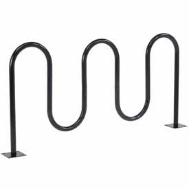 7-Bike Wave Bike Rack - Black