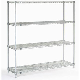 Picture of Global Industrial 18606C Nexel Chrome Wire Shelving, 60 x 18 x 63 in. - NSF Certified