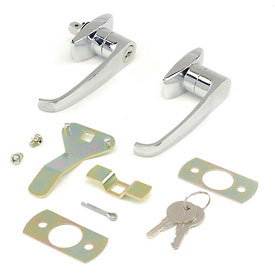 Global Industrial RP9010 Replacement Lock Set with Keys for Cabinet Model 603355, 603357, 237614 & 237615