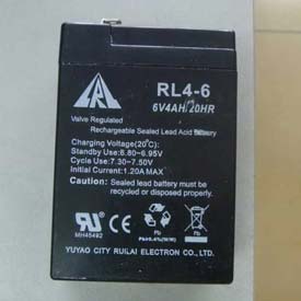Global Industrial RP4004 Replacement Rechargeable Battery for Industrial Bench & Floor Scales
