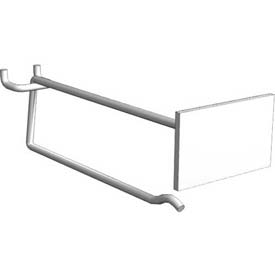 HP1383ZNC 10 in. Scanner Pegboard Hook, Zinc