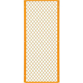 Global Industrial G0205 2 ft. Machinery Wire Fence Partition Panel, Yellow