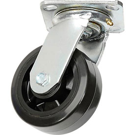 Picture of Global Industrial RP1008 Replacement 5 in. Rubber Caster for HD & Extra HD Tilt Trucks