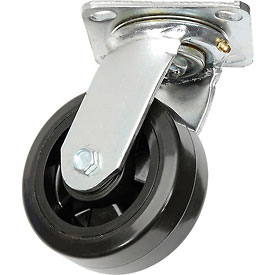 Replacement 5 in. Rubber Caster for HD & Extra HD Tilt Trucks