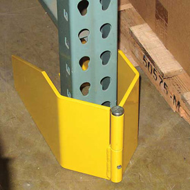 Global Industrial PRG-01C Extra Heavy Duty Frame Guard, Yellow - Center