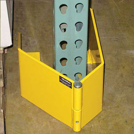 Global Industrial PRG-02R Extra Heavy Duty Frame Guard, Yellow - Right