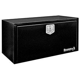 Picture of Buyers Products 1704305 Steel Underbody Truck Box with Stainless Steel T-Handle&#44; Black - 24 x 24 x 36 in.