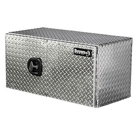 Picture of Buyers Products 1705210 Aluminum Underbody Truck Box with Double Barn Door&#44; Silver - 18 x 18 x 48 in.