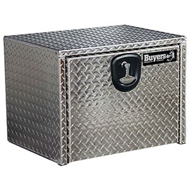 Picture of Buyers Products 1705100 Aluminum Underbody Truck Box with T-Handle&#44; Silver - 18 x 18 x 24 in.