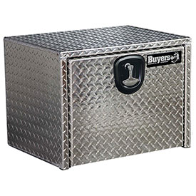 Picture of Buyers Products 1705101 Aluminum Underbody Truck Box with T-Handle&#44; Silver - 18 x 18 x 18 in.