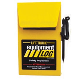 70-1065-1 Replacement Log Book for Electric Counterbalance Forklift Log