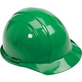 Hard Hat, Americana, Polyethylene, 4 Point Pinlock, Type 1, Class E, Green