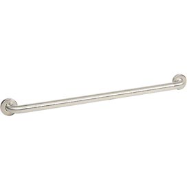 Picture of Bobrick Washroom Equipment B6806.99x36 1.5 in. dia. Stainless Steel Straight Peened Grab Bar - 36 in.