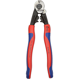 Knipex Bowden Cable Cutter 7-1/2" Plastic Coated (9562190SBA)