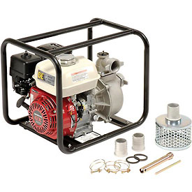WP-2065HL Water Pump 2 in. Intake & Outlet 6.5 HP Honda Engine