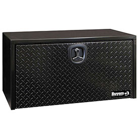 Picture of Buyers Products 1702505 Steel Underbody Truck Box with Diamond Tread Aluminum Door&#44; Black - 18 x 18 x 36 in.