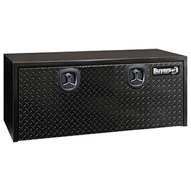 Picture of Buyers Products 1702510 Steel Underbody Truck Box with Diamond Tread Aluminum Door&#44; Black - 18 x 18 x 48 in.