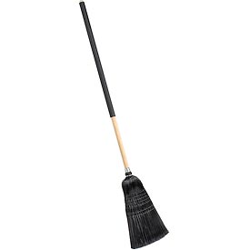 4167903 57 in. Flo-Pac Warehouse & Janitor Broom, Black