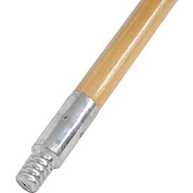 4526700 60 x 0.93 in. dia. Flo-Pac Metal Tip Wood Handle, Natural - Pack of 12