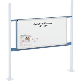 Mounting Kit with 36 in. Whiteboard for 48 in. Workbench - Blue