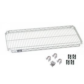 S1848AC 48 x 18 in. Chrome Quick Adjust Wire Shelf with Hooks & Clips