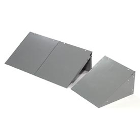 652707GY 12 x 18 in. Locker Slope Top Kit, Gray
