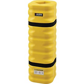 4-6 in. Column Opening Narrow Column Protectors - Yellow