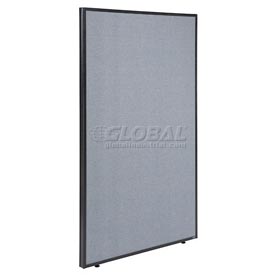 Picture of Global 238638BL 72 x 48.25 in. Office Partition Panel&#44; Blue