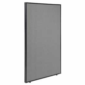 Picture of Global 238638GY 72 x 48.25 in. Office Partition Panel&#44; Gray