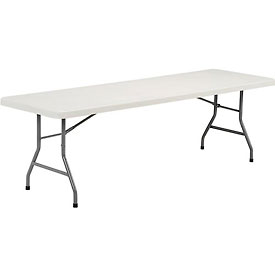 Rectangle Folding Table, 30 in W, 96 in L, 29 in H