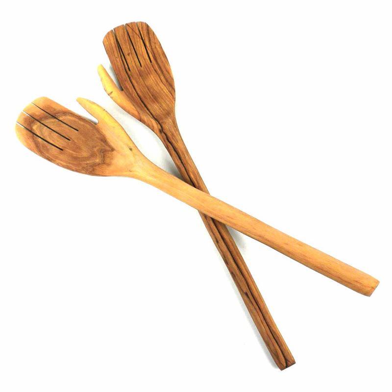 KWF009H-554300 17 in. Giant Hands Salad Servers -