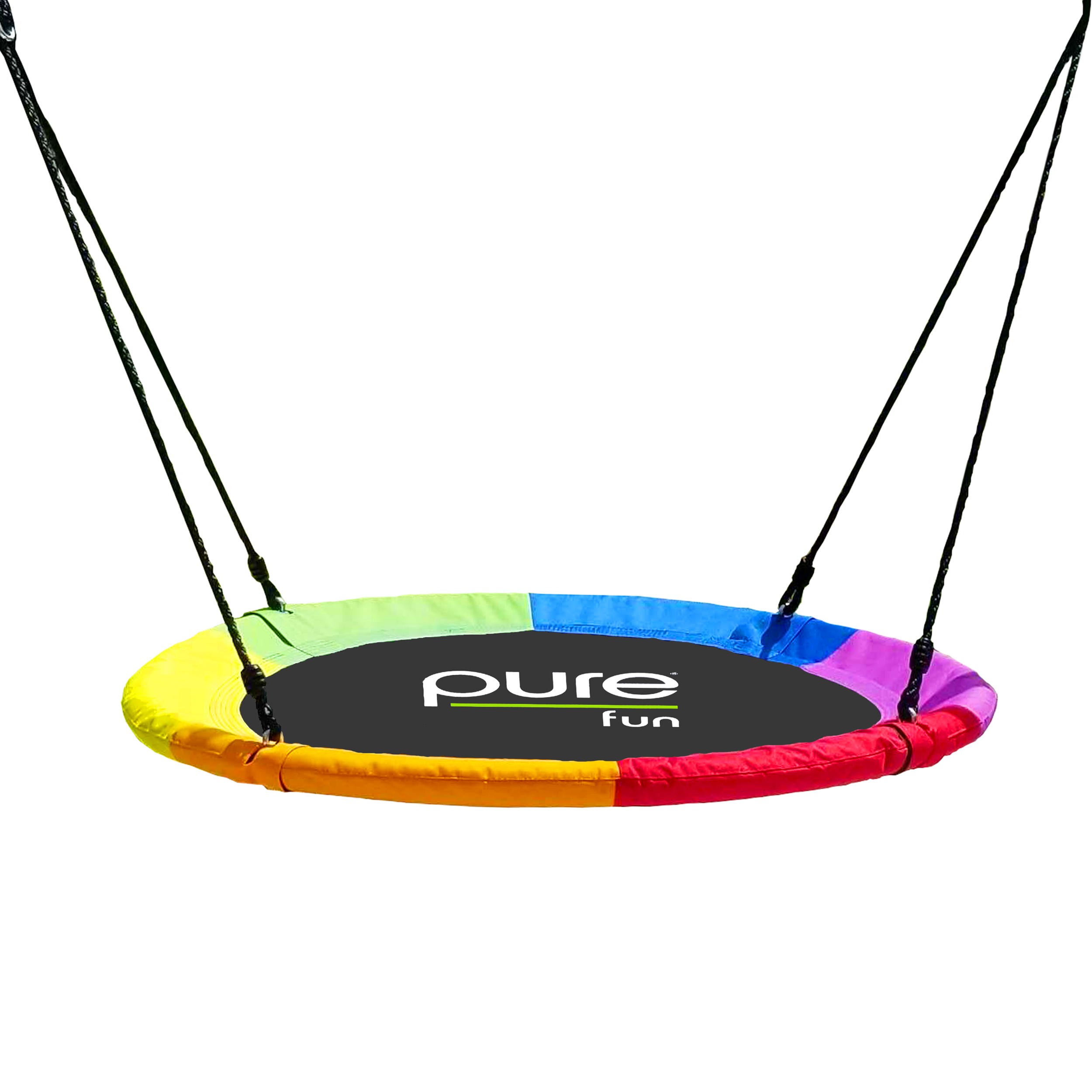 Picture of Pure Fun 9304FS 40 in. Rainbow Flying Saucer Swing&#44; Multi Color
