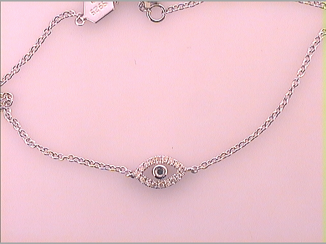 Picture of GND 128917 1-10 CTW Diamond Evil Eye Bracelet