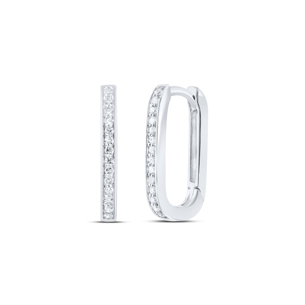 183056 10K 0.16 CTW Diamond P1 Gift Hoops Huggies Earring -  GND