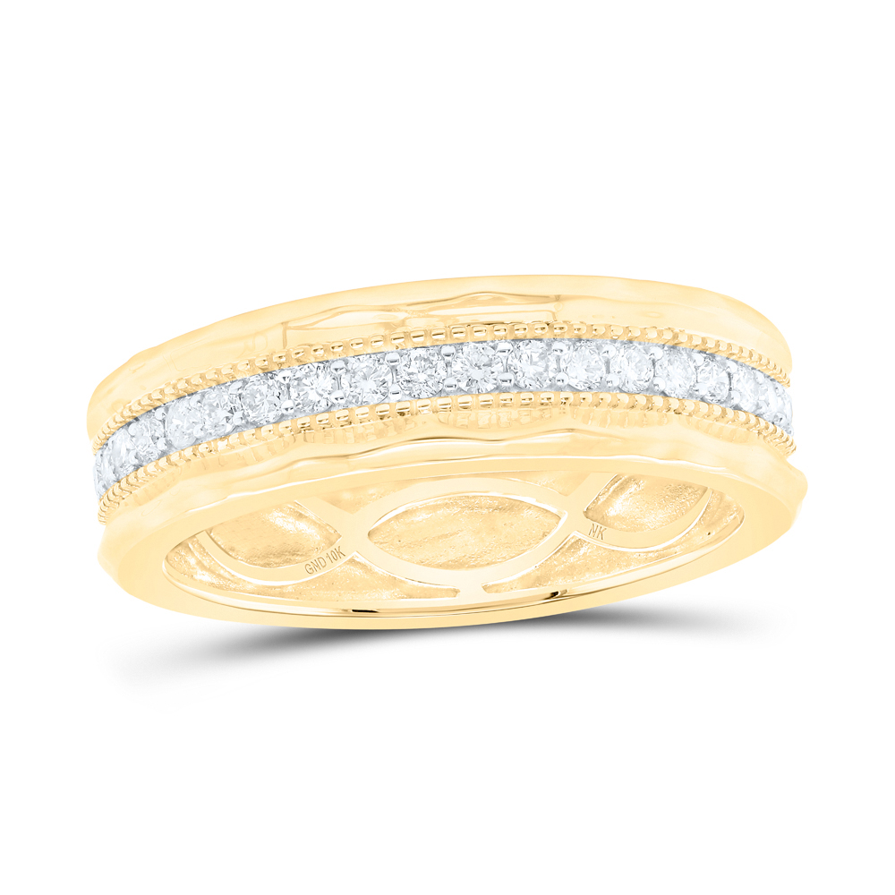 Picture of Gold N Diamonds 173612 0.38 CTW Diamond NK Men Band