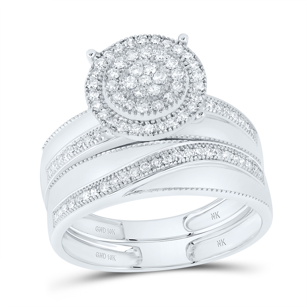 Picture of Gold N Diamonds 188448 0.63 CTW Diamond NK Round Trio Set