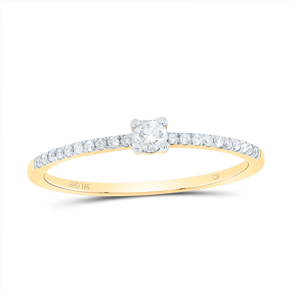 Picture of Gold N Diamonds 192384 0.17 CTW Diamond Channel Fashion Ladies Band