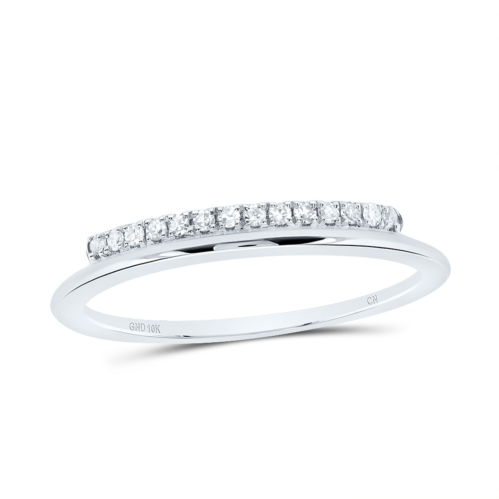 Picture of Gold N Diamonds 192402 0.1 CTW Diamond Channel Fashion Ladies Band
