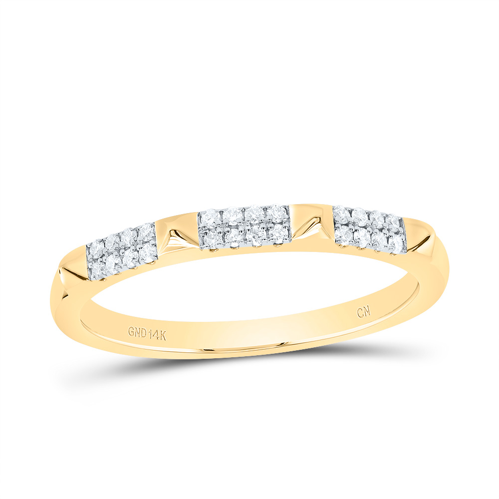 Picture of Gold N Diamonds 192406 0.1 CTW Diamond Channel Fashion Ladies Band